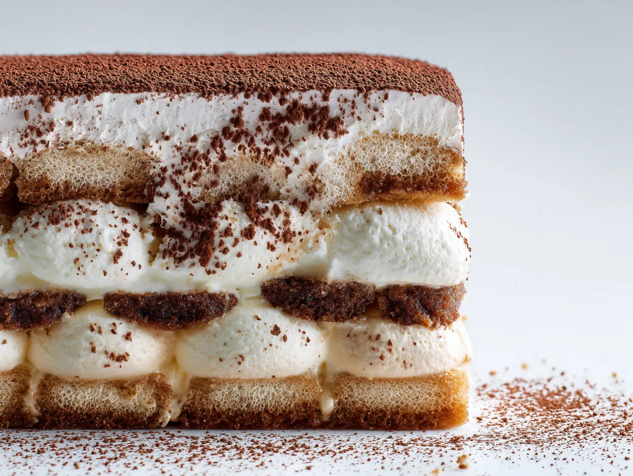 Craft the Ultimate Tiramisu Ice Cream Cake: Coffee & Mascarpone Bliss